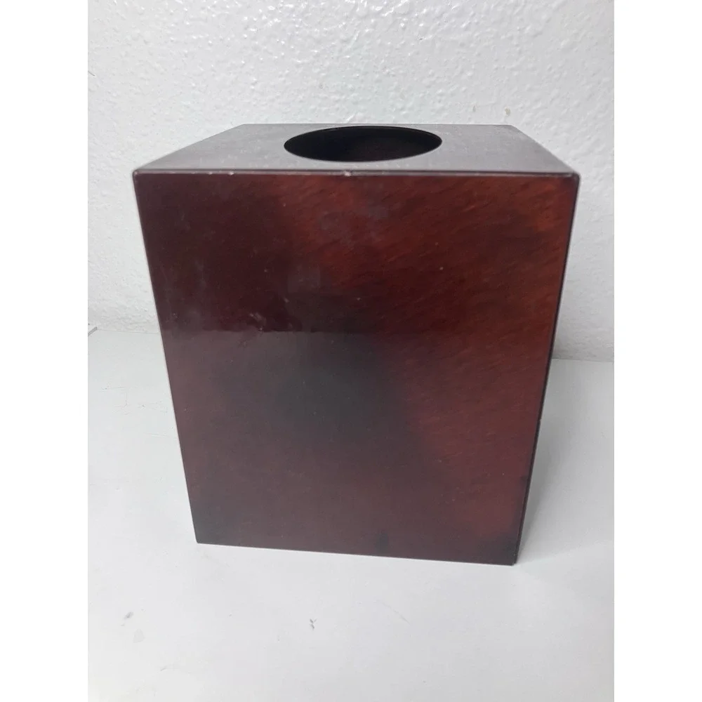 Rustic Copper Tone Metal Cowboy Ranch Western Inspired Tissue Box Holder